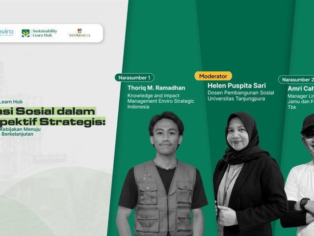 Inovasi Sosial dalam Perspektif Strategis : Dari Teori dan Kebijakan menuju Dampak Nyata Berkelanjutan